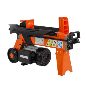 5 Ton Electric Log Splitter Fast & Lightweight with Workbench & Guard FM5D-TC